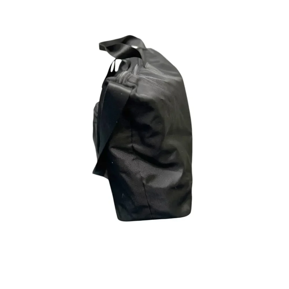 Nautica Black Overnight Travel Weekender Duffle Gym Bag TCarry On Extra Large